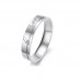 Парные кольца для влюбленных dao_009 из ювелирной стали 316L